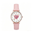 Fashion Favorite Kinder Horloge - Glitter Hartje Roze