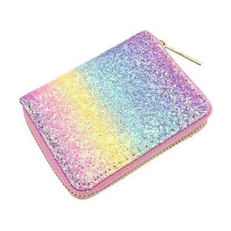 Fashion Favorite Kinder Portemonnee - Glitter Regenboog
