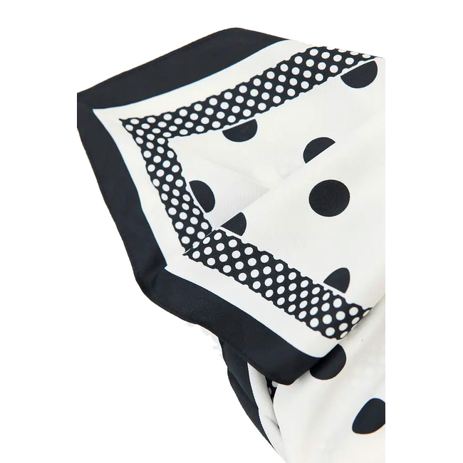 Polkadot Bandana - Wit | 60 x 60 cm | Polyester
