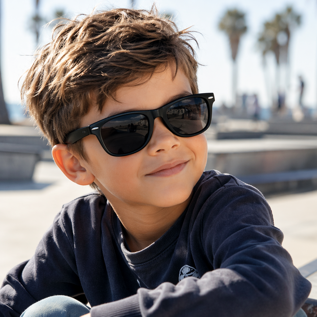 Kinder Zonnebril - Zwart | Kunststof