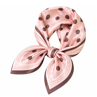 Fashion Favorite Polkadot Bandana - Roze