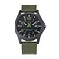 New Military Horloge | Groen | Nylon