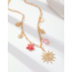 Bedel Ketting - Sun Goudkleurig | 39 + 5 cm