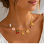 Bedel Ketting - Cherry Goudkleurig | 40 + 5 cm