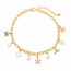 Bedel Ketting - Seastar Goudkleurig | 36 + 7 cm