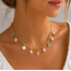 Bedel Ketting - Seastar Goudkleurig | 36 + 7 cm