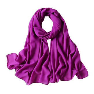Fashion Favorite Chiffon Sjaal - Paars