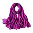Chiffon Sjaal - Paars | Polyester | 180 x 90 cm