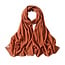 Chiffon Sjaal - Bruin | Polyester | 180 x 90 cm