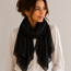 Chiffon Sjaal - Zwart | Polyester | 180 x 90 cm