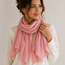 Chiffon Sjaal - Oudroze | Polyester | 180 x 90 cm