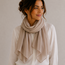 Chiffon Sjaal - Beige | Polyester | 180 x 90 cm