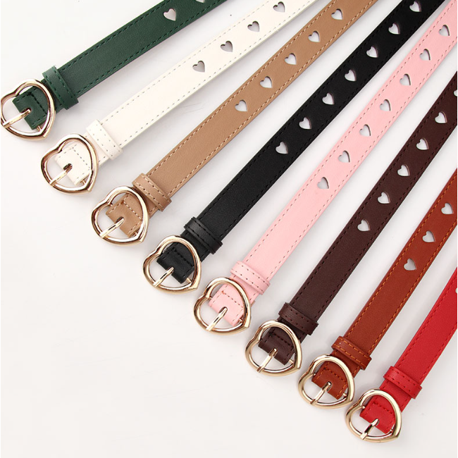 Kinder Riem - Hart Zwart | Lengte 90 cm | Kunstleer