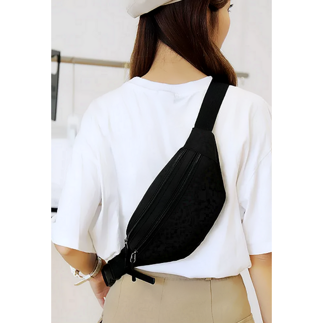 Basic Heuptas - Grijs | Oxford / Polyester | 32 x 13 x 6 cm