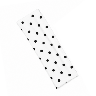 Fashion Favorite Haarband - Polkadot / Stippen Wit