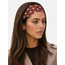 Haarband - Polkadot / Stippen Bruin | Polyester