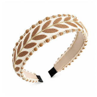 Fashion Favorite Retro Ibiza Haarband - Bruin