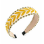 Fashion Favorite Retro Ibiza Haarband - Geel
