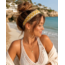 Retro Ibiza Haarband - Geel | Diadeem | Polyester