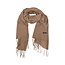 Pashmina Sjaal - Taupe | Polyester | 180 x 70 cm