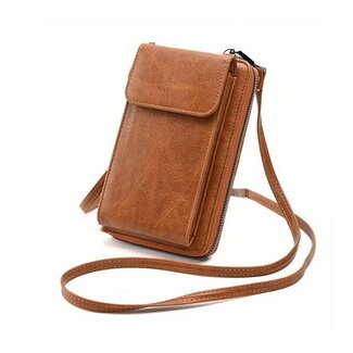 Fashion Favorite Portemonnee / Telefoontas - Bruin