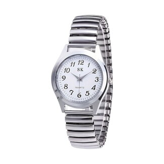 Fashion Favorite Luna Silver Horloge