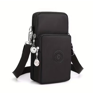 Fashion Favorite Smartphone Tasje - Oxford Zwart
