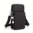Smartphone Tasje - Oxford Zwart | Nylon/Polyester | 19 x 10 x 5 cm