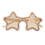 Festival Bril Ster - Glitter Goud | Fashion Favorite