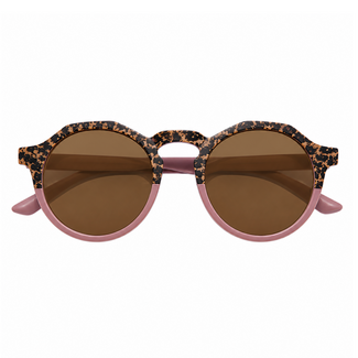 Fashion Favorite Kinder Zonnebril - Luipaard Oudroze