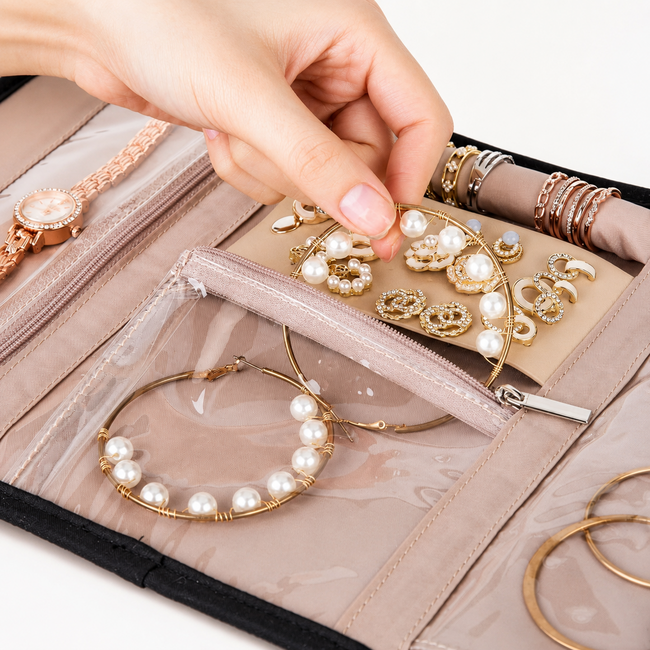 Sieraden Opberger Etui - Zwart | 33 x 22 cm