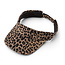 Zonneklep - Luipaard Bruin | Polyester | 54-59 cm