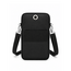 Smartphone Tasje - Oxford Zwart | Nylon/Polyester | 19 x 10 x 5 cm