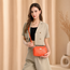 Sofia Crossbody Tas Oranje | Kunstleder | 20 x 12 x 5 cm