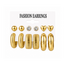 Fashion Favorite 6-delige Set Oorbellen - Verona Goudkleurig