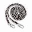 Bag Strap / Tas Riem Chain - Bruin/Zilver | 120 cm | Schouderriem