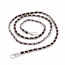 Bag Strap / Tas Riem Chain - Bruin/Zilver | 120 cm | Schouderriem