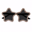 Festival Bril Ster - Glitter Zwart | Fashion Favorite