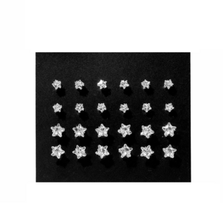 Fashion Favorite 12-delige Set Oorbellen - Ster