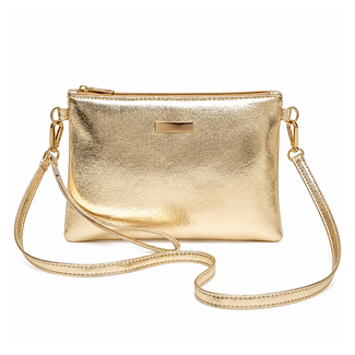 Fashion Favorite Metallic Tasje - Goud