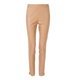 Heartmind LUCY TROUSER ECO CUIR CAMEL