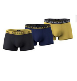 Hugo Boss TRUNK BOXER YELLOW/BLUE