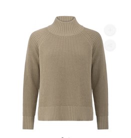 coster copenhagen CC HEART HIGH NECK JUMPER CAMEL