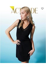 ACTITUDE TWIN SET 222AP3173 KNITTED DRESS ABITO NERO