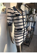 SILVIAN HEACH DRESS WHITE-OCEAN MOONLIT