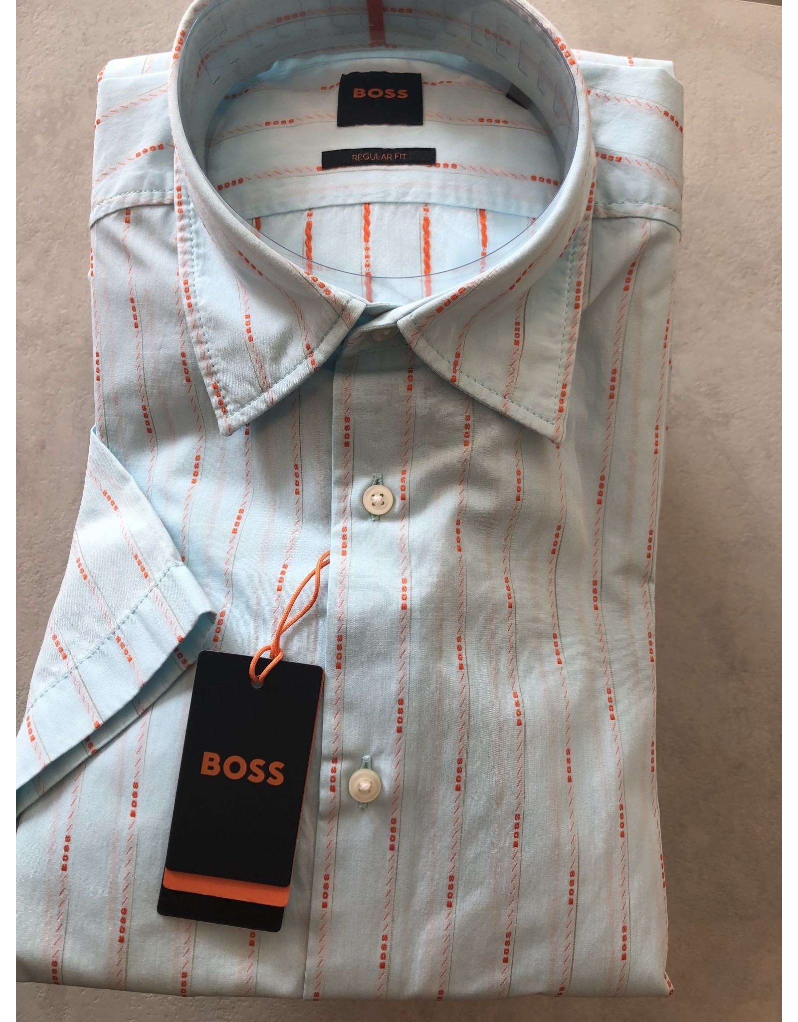 Hugo Boss 50489179 RASH CASUAL SHIRTS OPEN BLUE