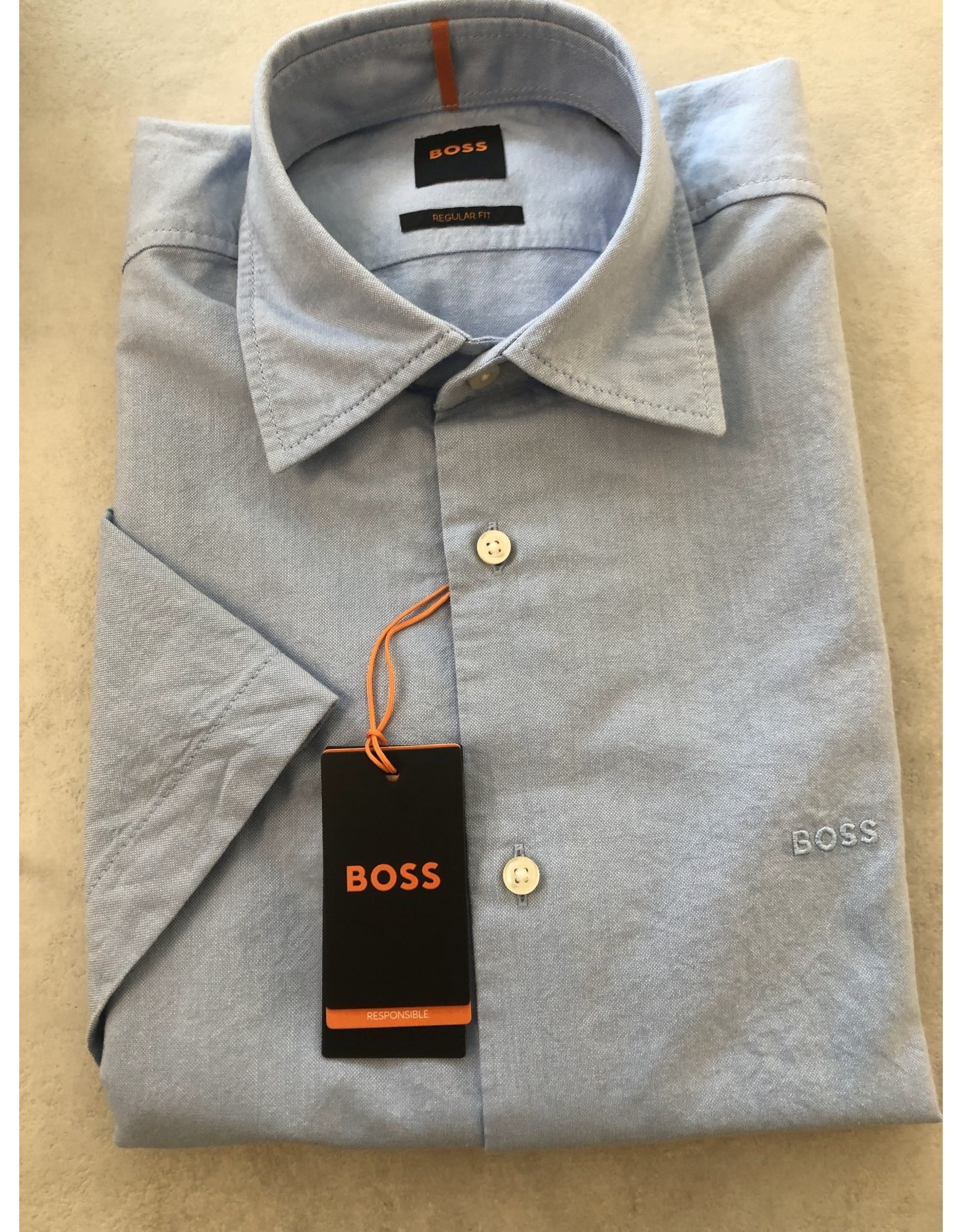 Hugo Boss 50489351 RASH CASUAL SHIRTS OPEN BLUE