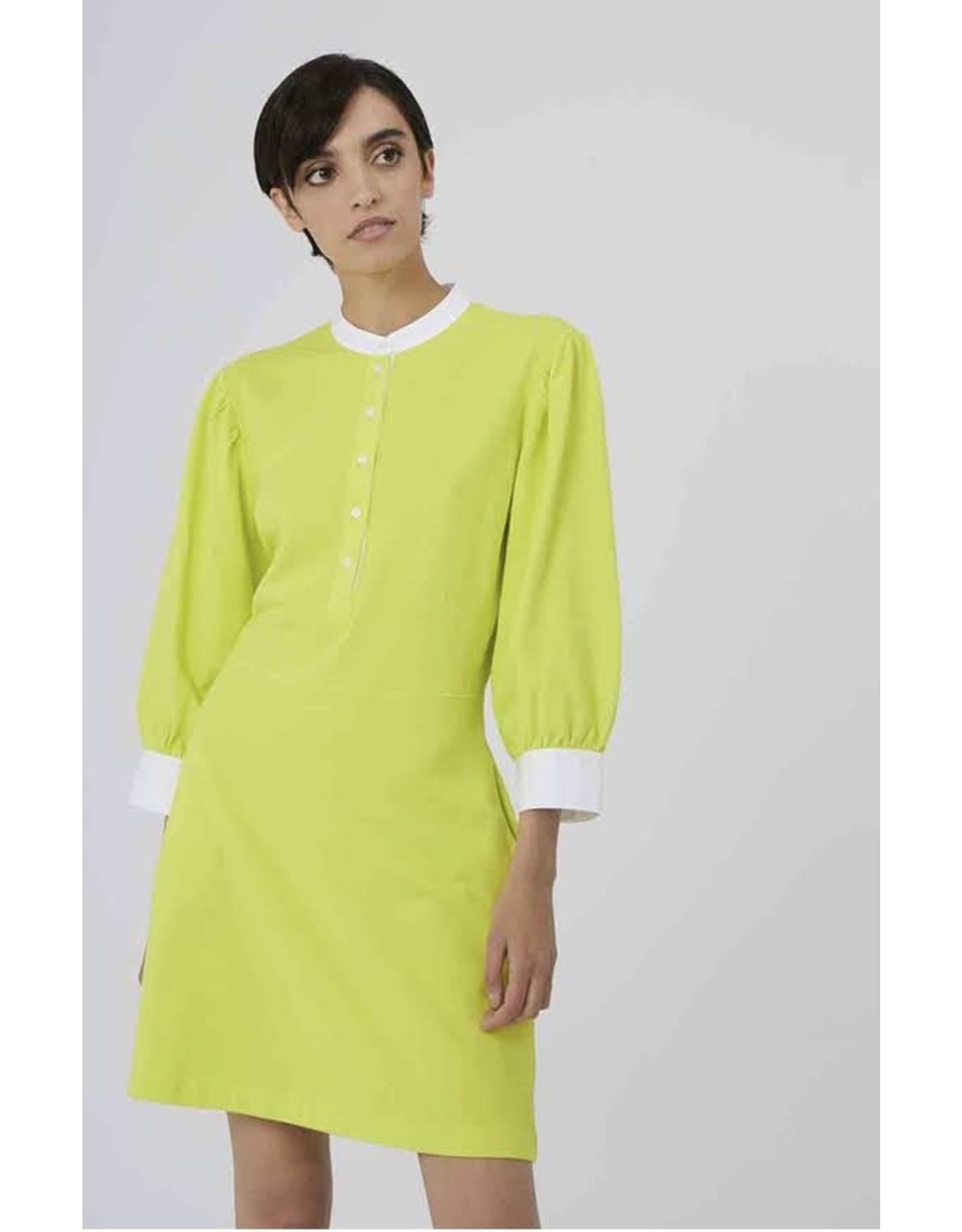 SILVIAN HEACH GPP23369VEOF DRESS HASIE YELLOW SAFETY