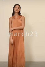 MARCH23 DRESS ANNA DRESS TAN