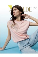 ACTITUDE TWIN SET 231AT2046 T-SHIRT ROSE CL